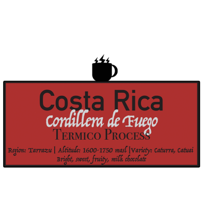 CR-termico Costa Rica Cordillera de Fuego Termico Process
