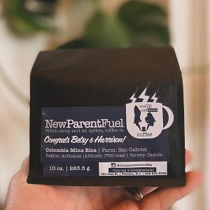 New Parent Fuel custom label coffee